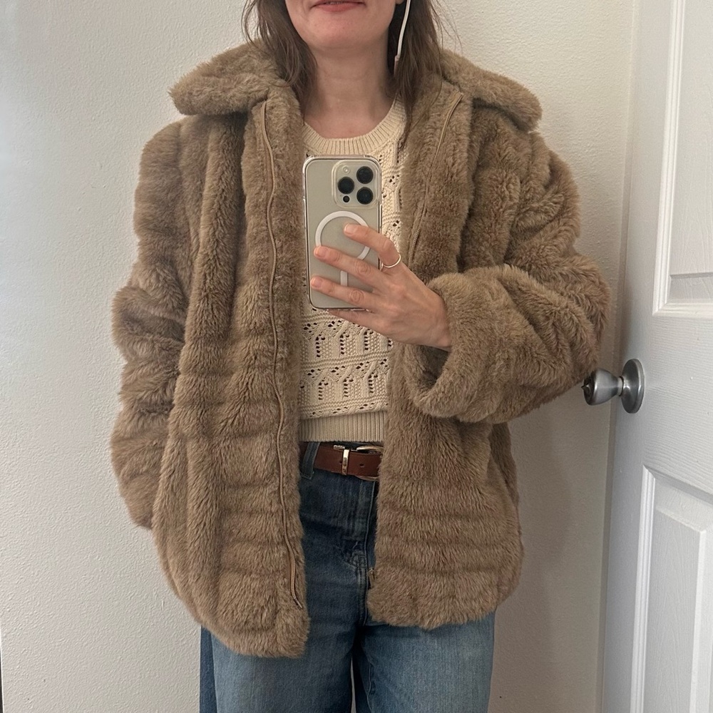Vintage 1970’s Faux Fur Coat